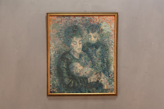 1960s "Familial Bliss" Painting