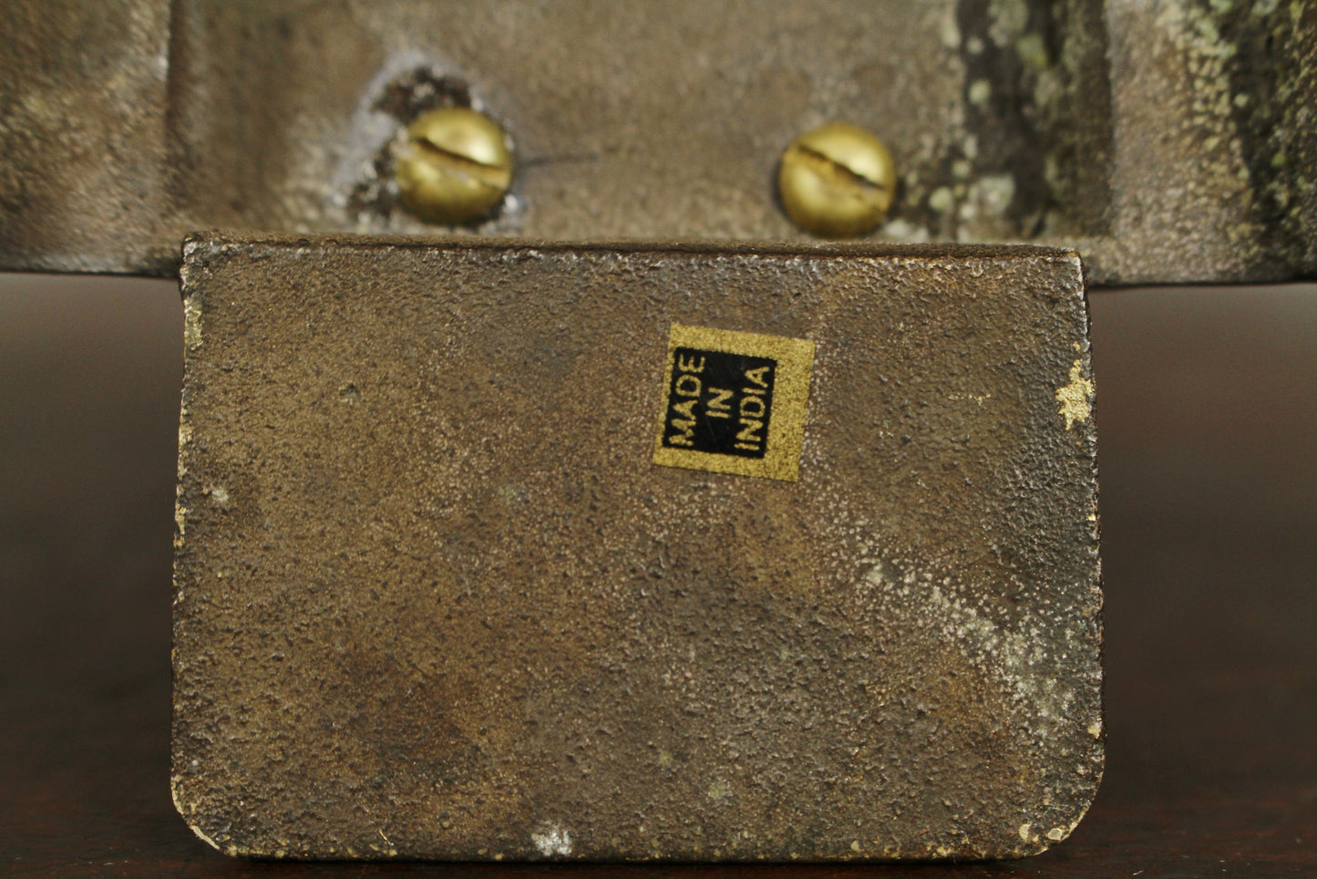 Pair Of Brass Wheat Bookends