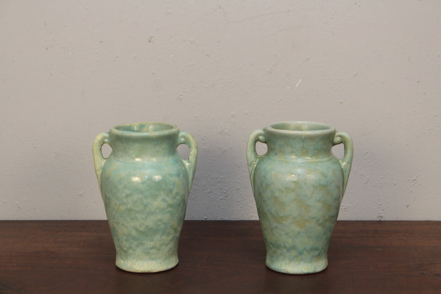 1930s Brush-McCoy Celadon Vase