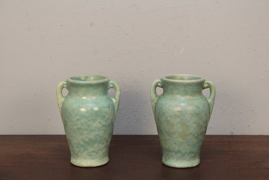 1930s Brush-McCoy Celadon Vase
