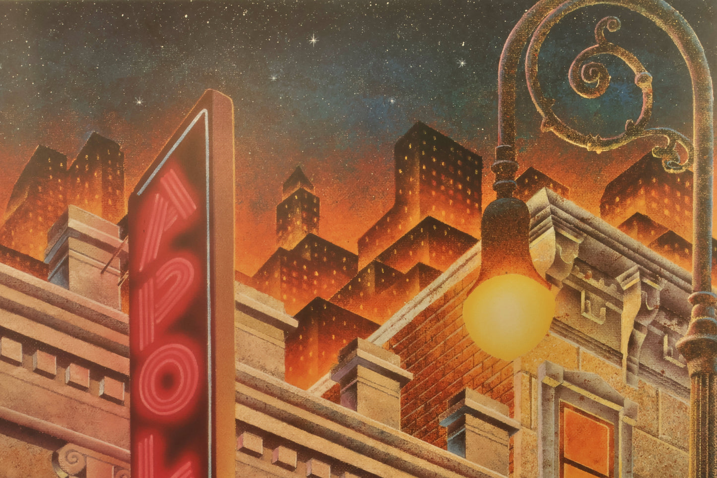 "Apollo Fantasy" Keith Mallett Lithograph