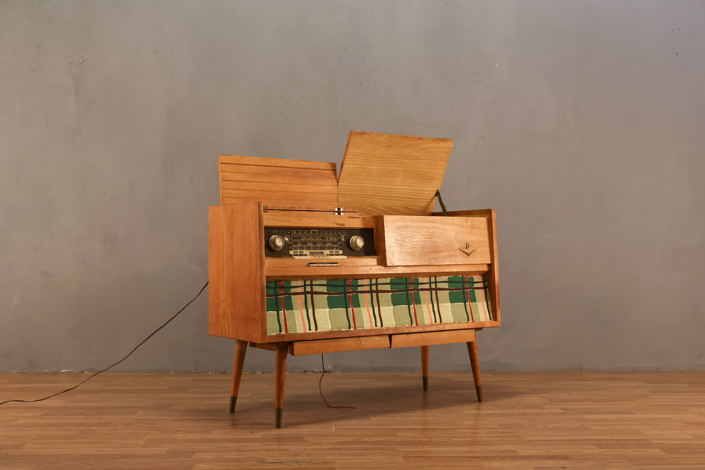 Mid Century Grundig Stereo Console