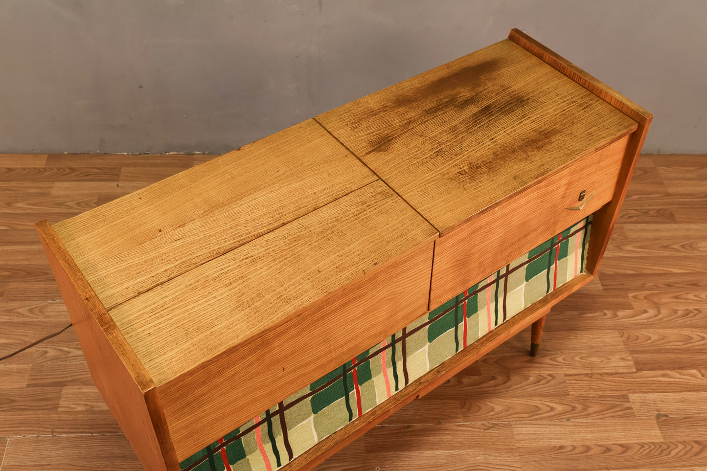 Mid Century Grundig Stereo Console