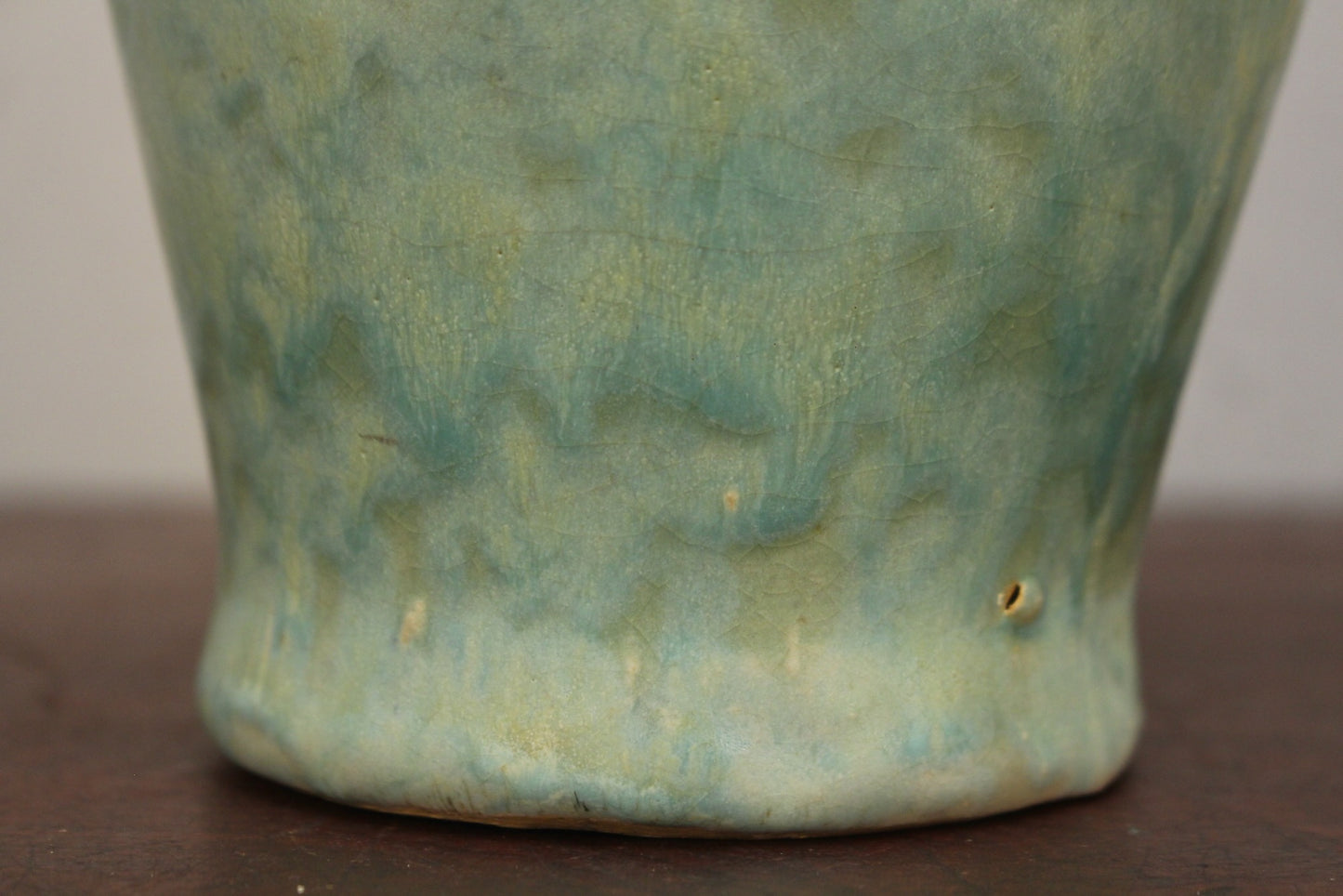 1930s Brush-McCoy Celadon Vase
