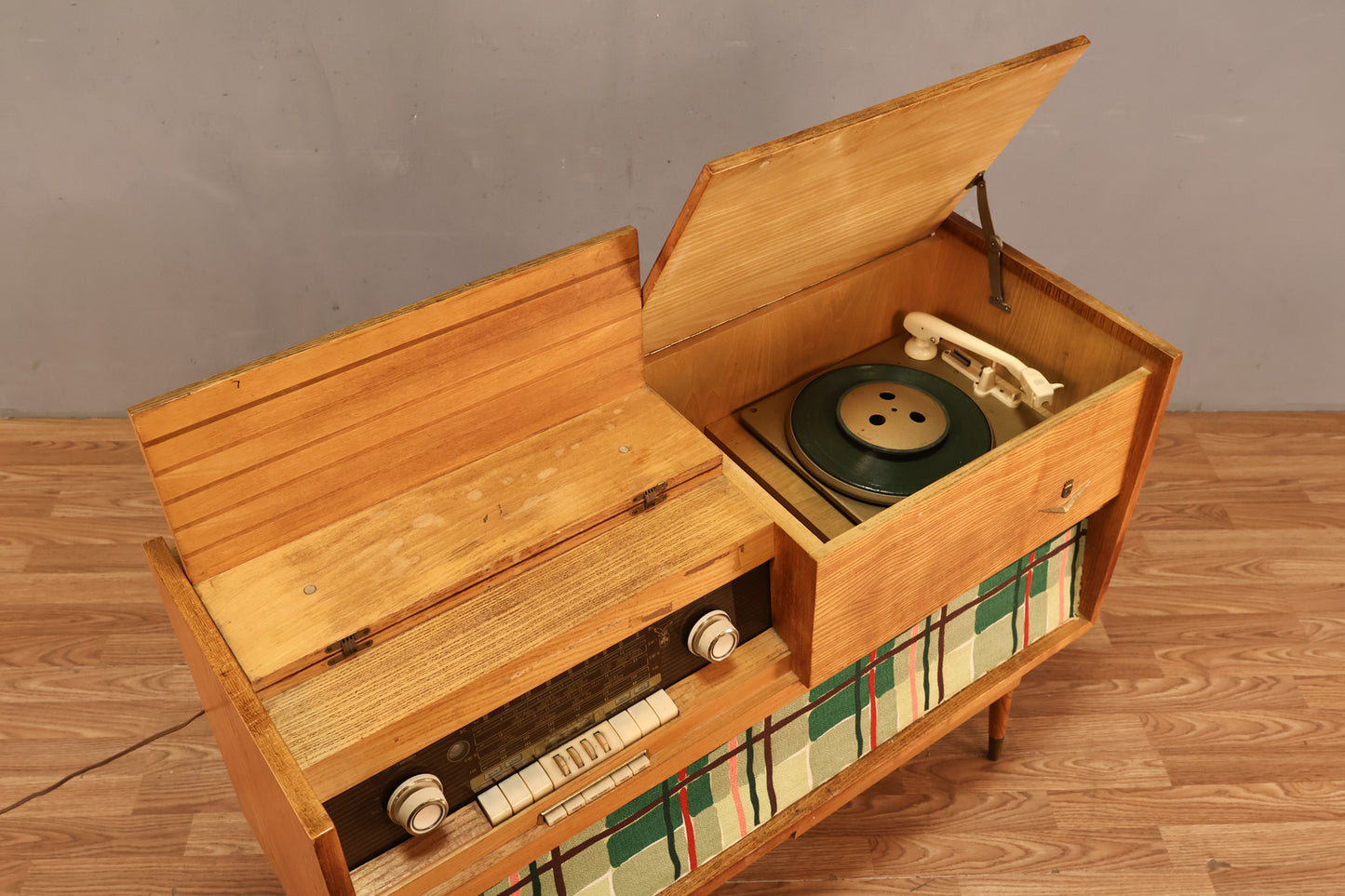 Mid Century Grundig Stereo Console