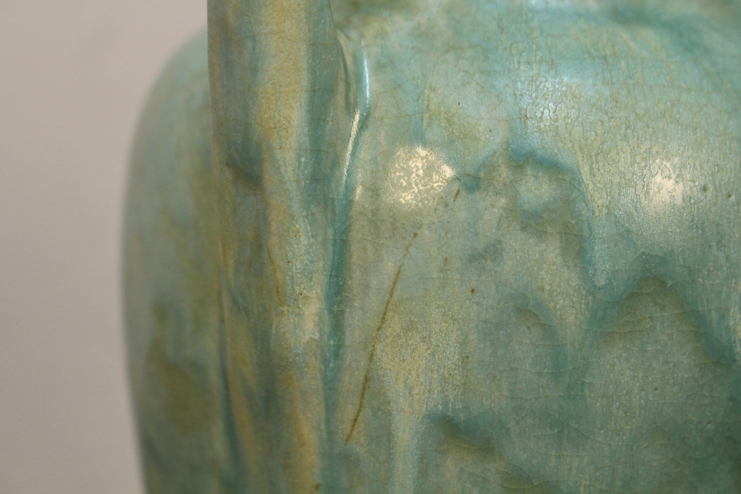 1930s Brush-McCoy Celadon Vase