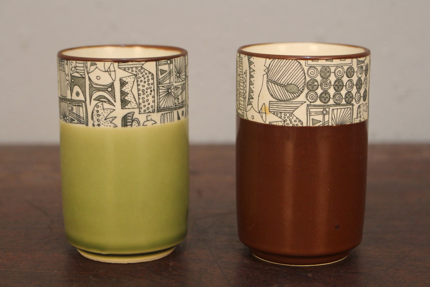 Set of 6 Japanese Ceramic Cups