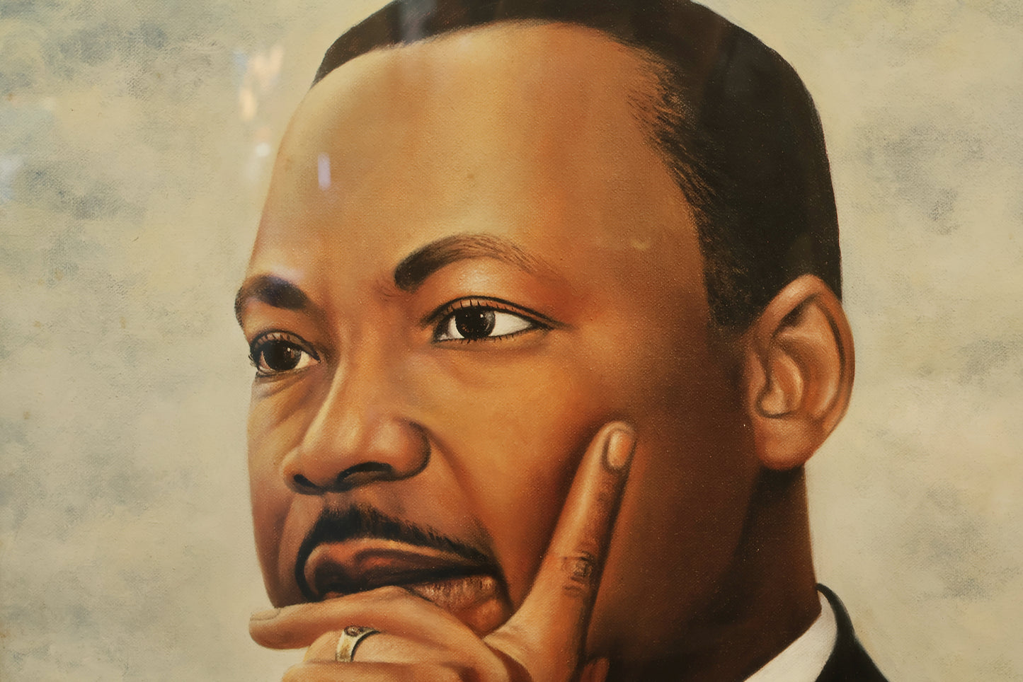"MLK" Hulis Mavruk Print