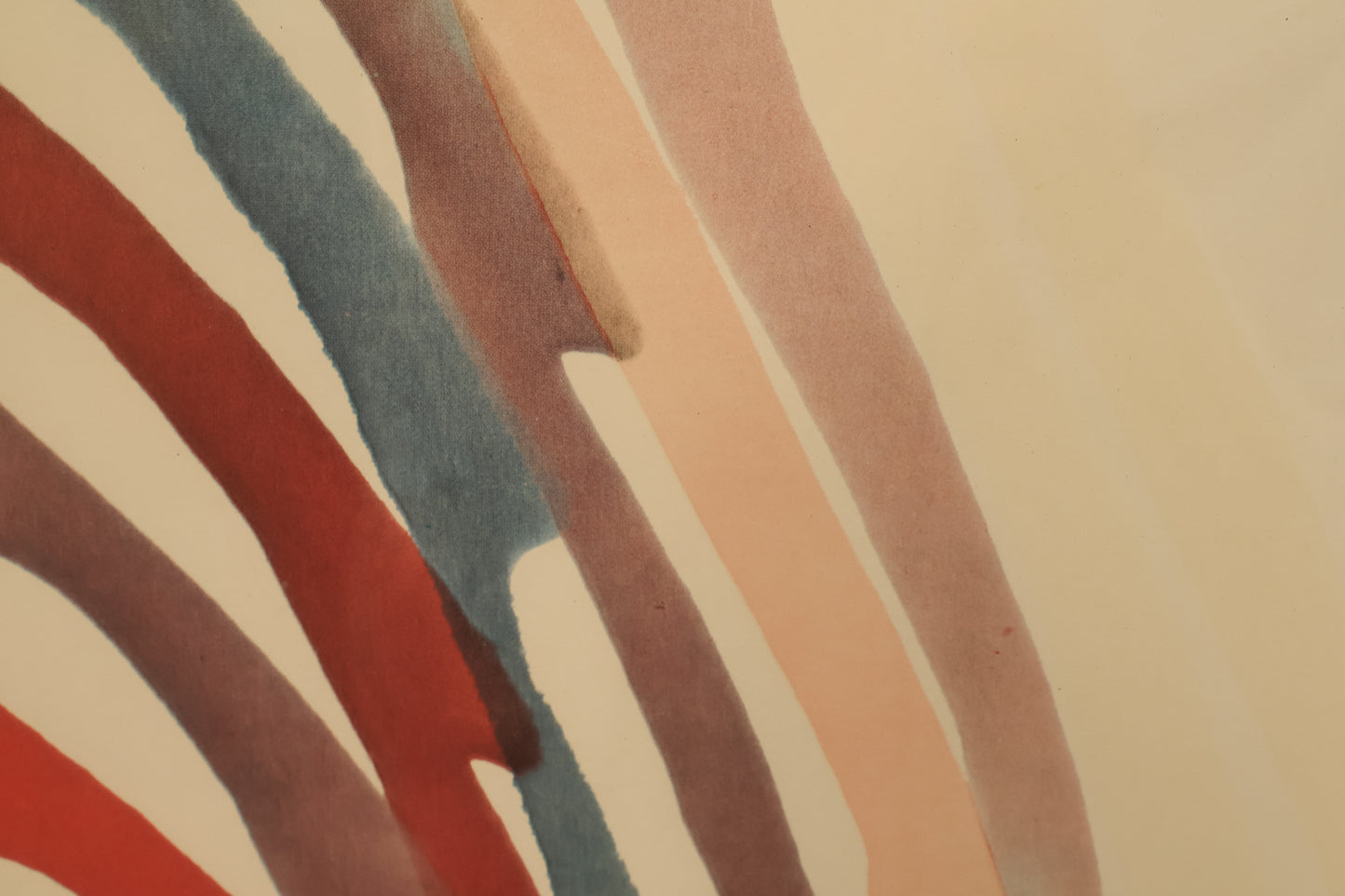 Large "Unfurled" Morris Louis Print