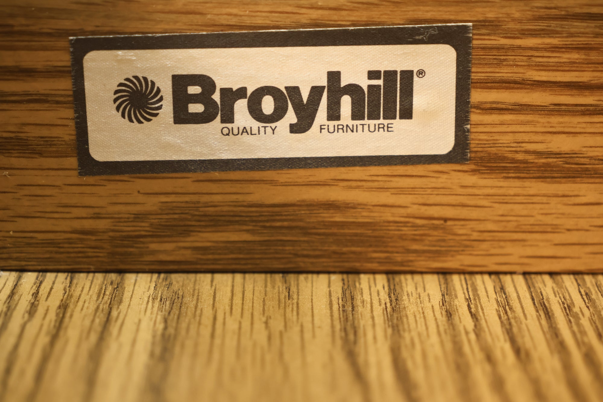 Compact Broyhill Faux Bamboo & Cane Credenza – Furnish Green