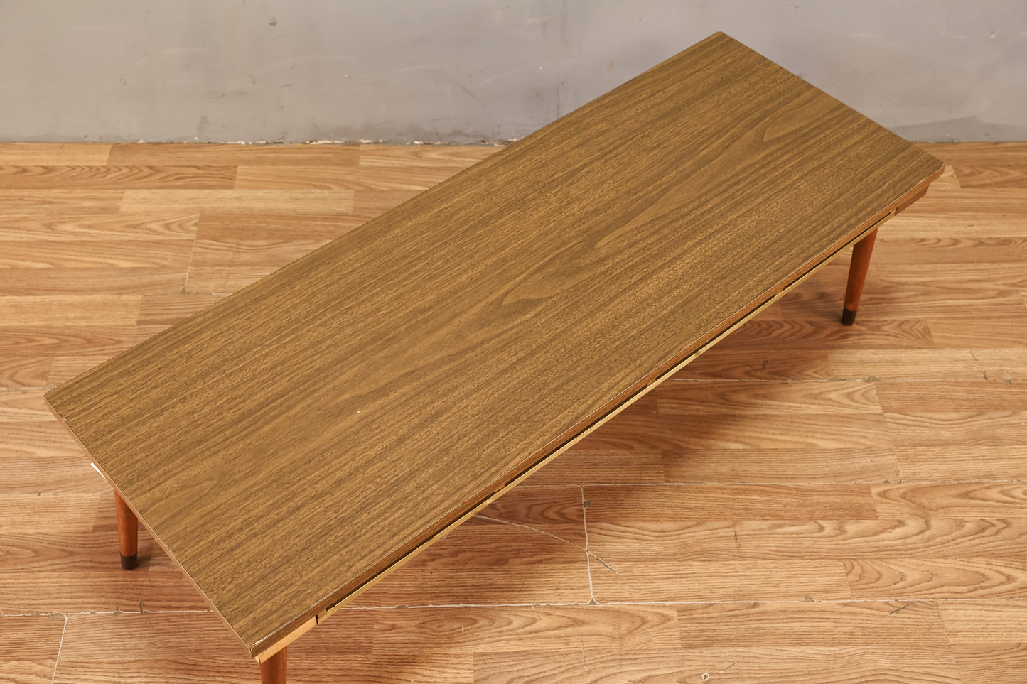 Simple Mid Century Laminate Coffee Table - ONLINE ONLY