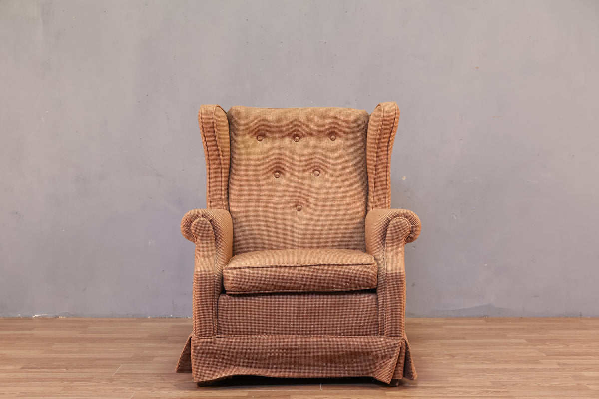 Sienna Wingback Club Chair - ONLINE ONLY