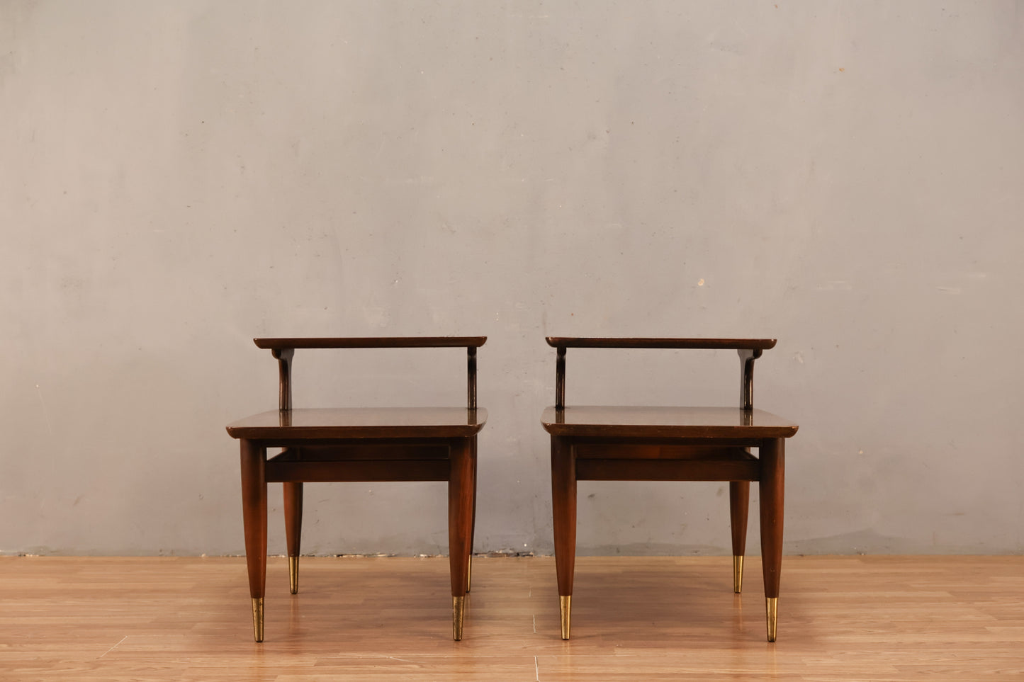 Classic Laminate Stepback Side Table