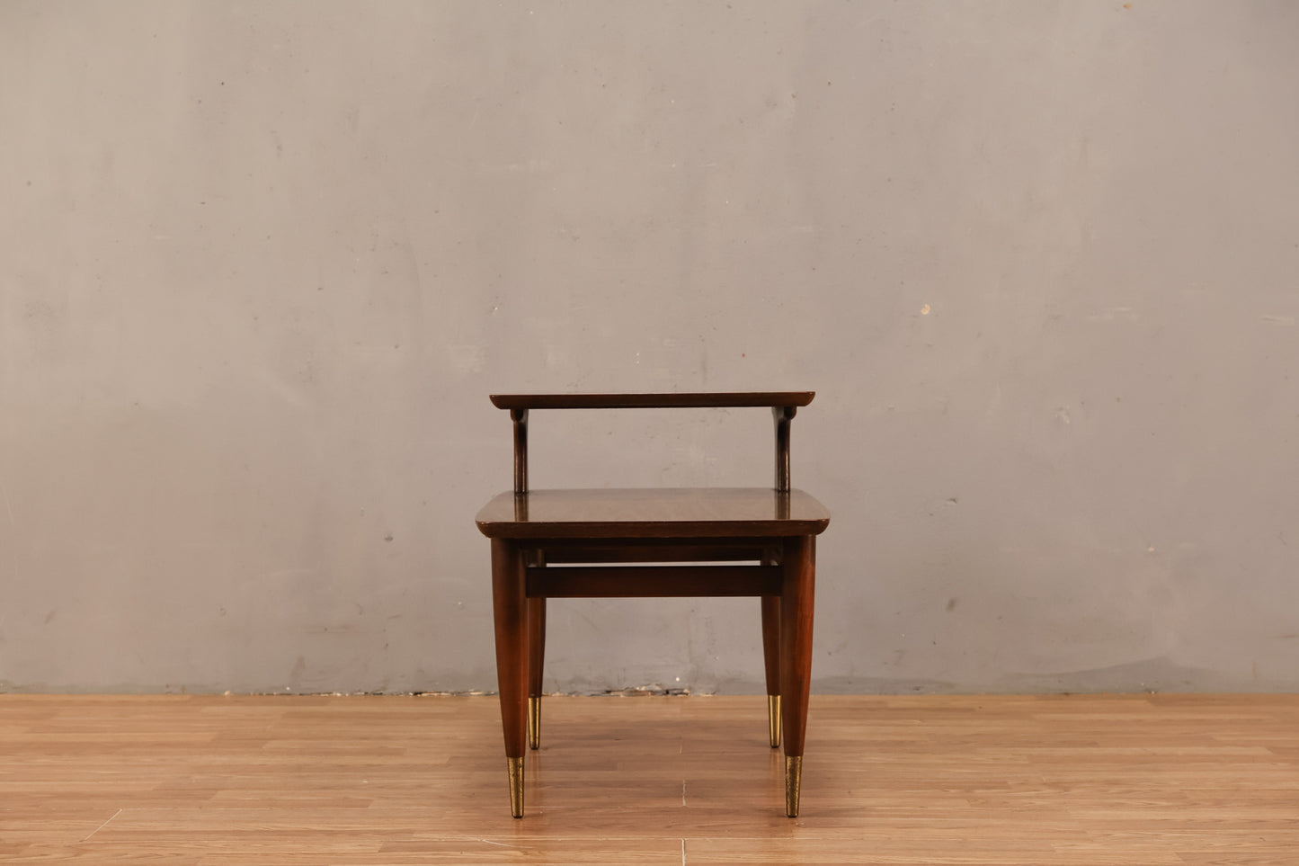 Classic Laminate Stepback Side Table