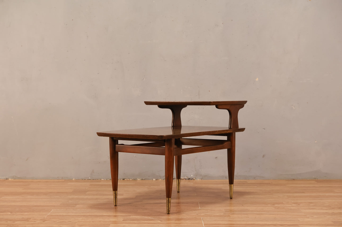 Classic Laminate Stepback Side Table