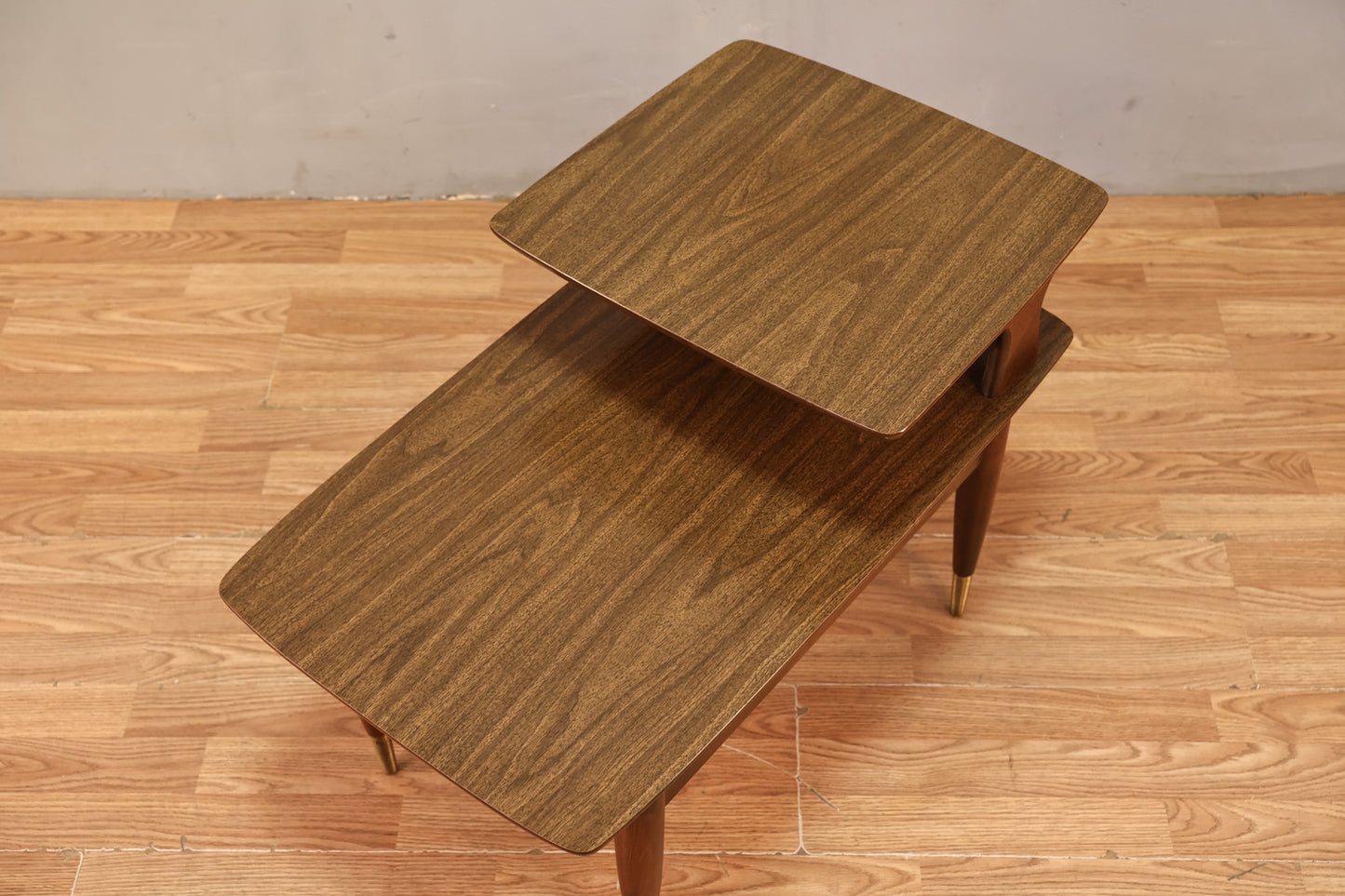Classic Laminate Stepback Side Table
