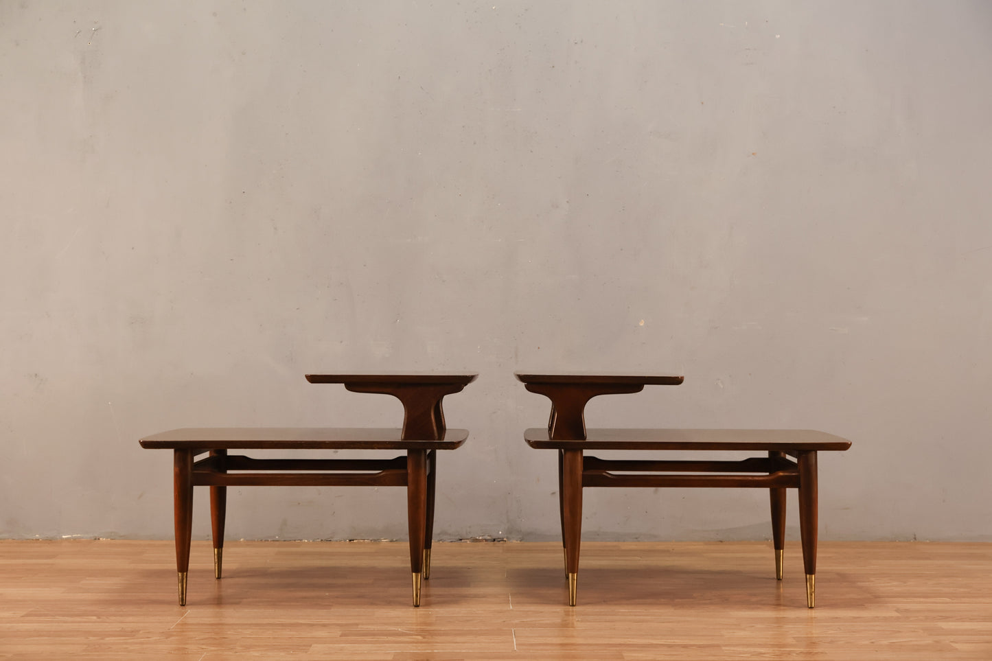 Classic Laminate Stepback Side Table