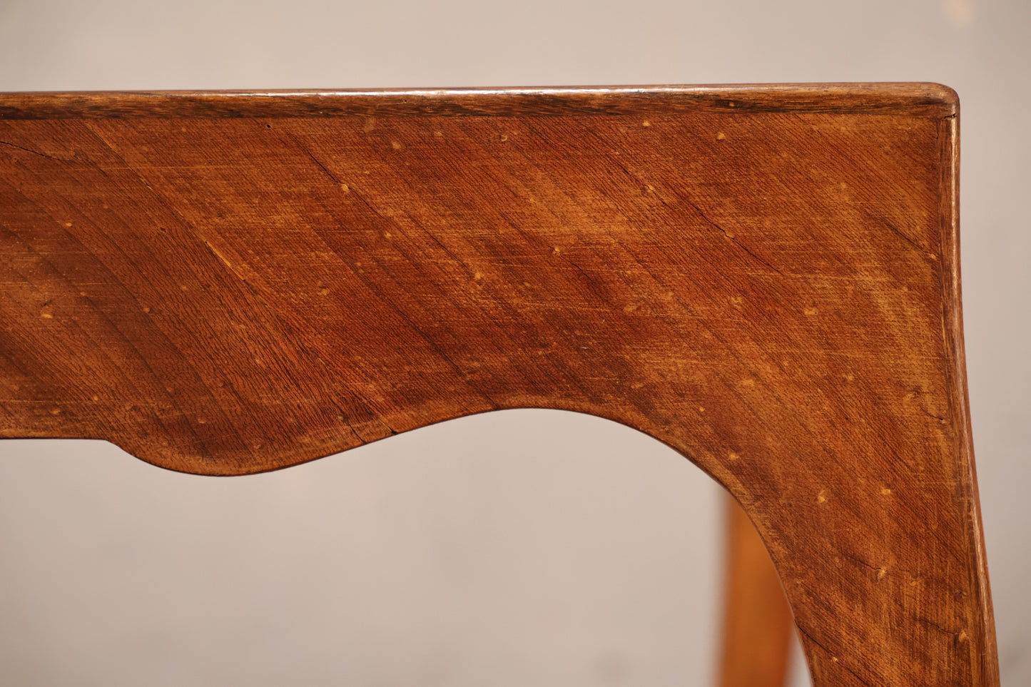 Italian Olive Wood Side Table