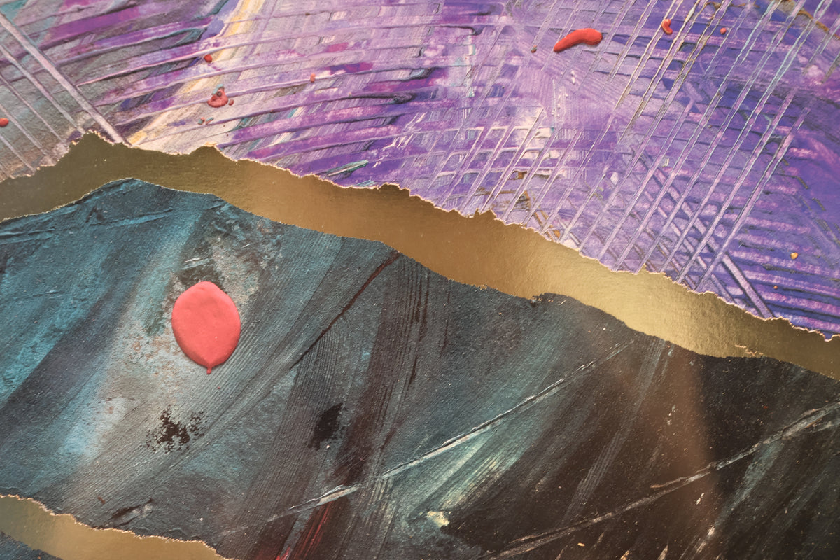 "Abstracts II" Mixed Media Art