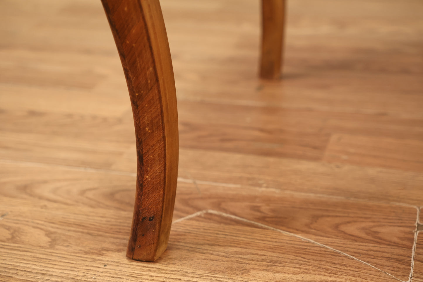 Italian Olive Wood Side Table