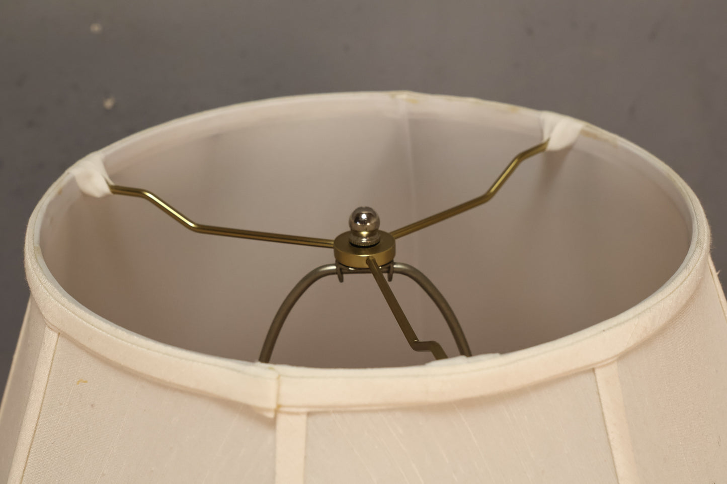Chrome Octagonal Table Lamp