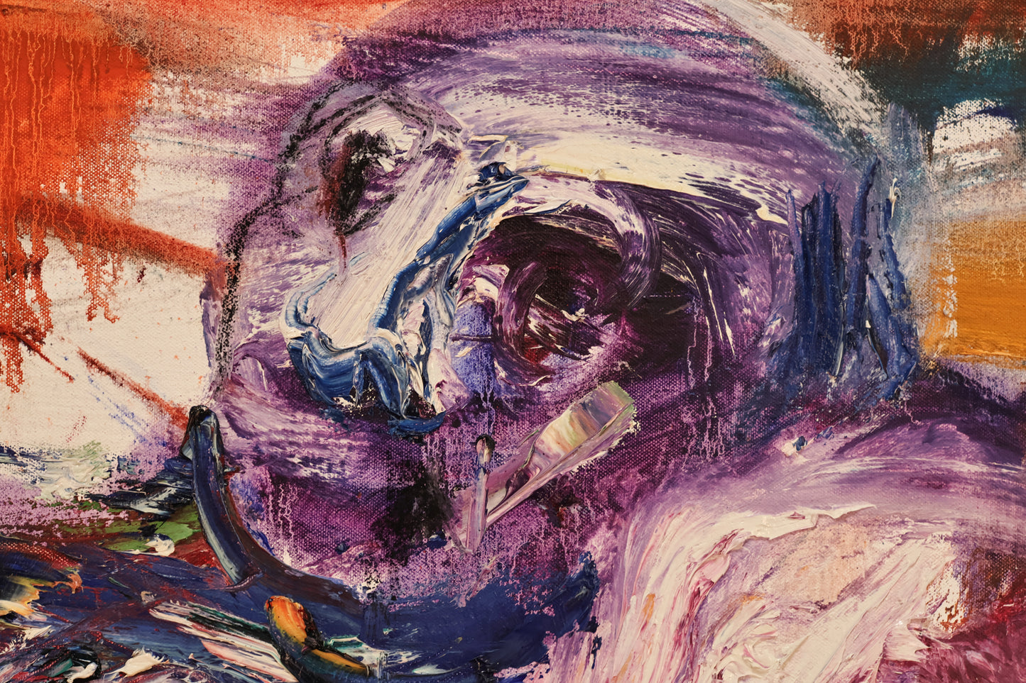 Large "Final Embrace" Painting