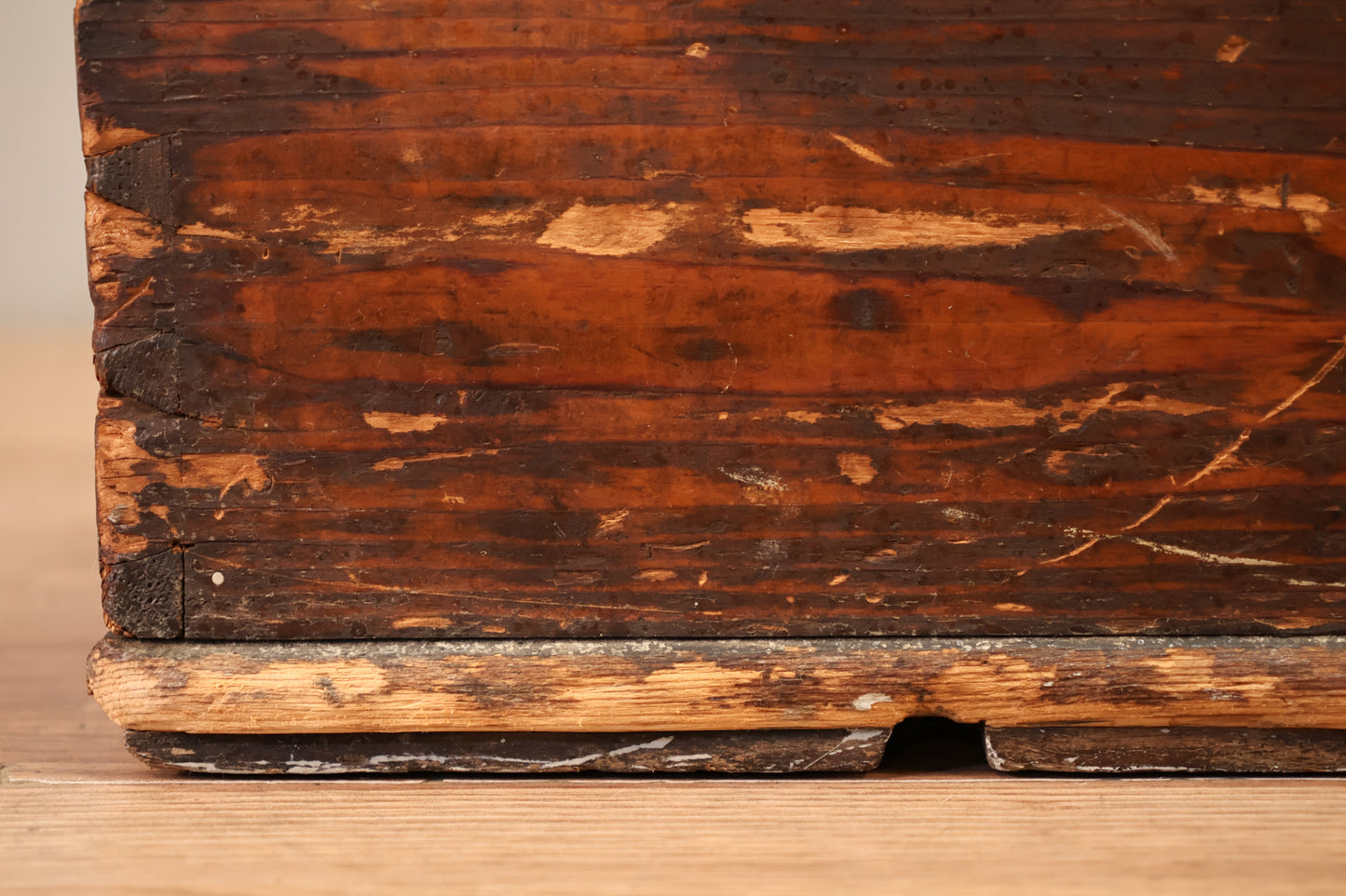 Antique Oak Trunk - ONLINE ONLY