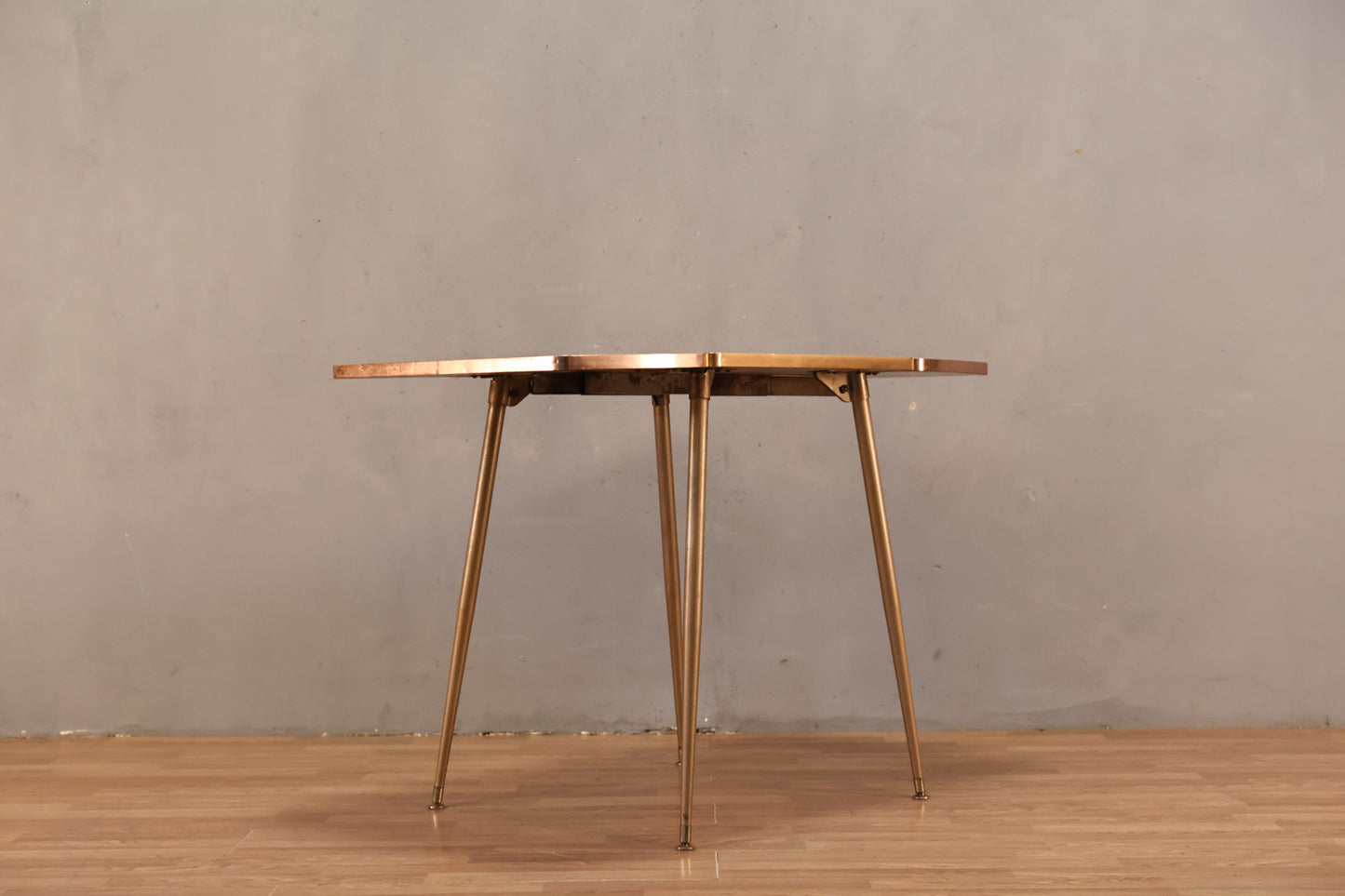 Atomic Laminate Drop-Leaf Kitchen Table