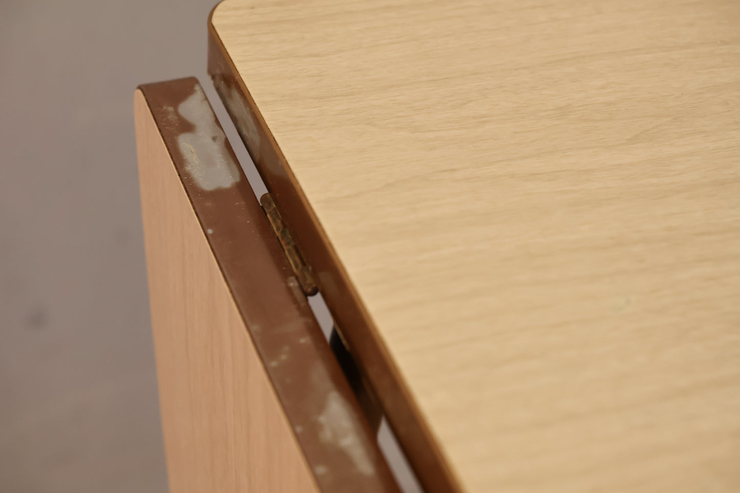 Atomic Laminate Drop-Leaf Kitchen Table