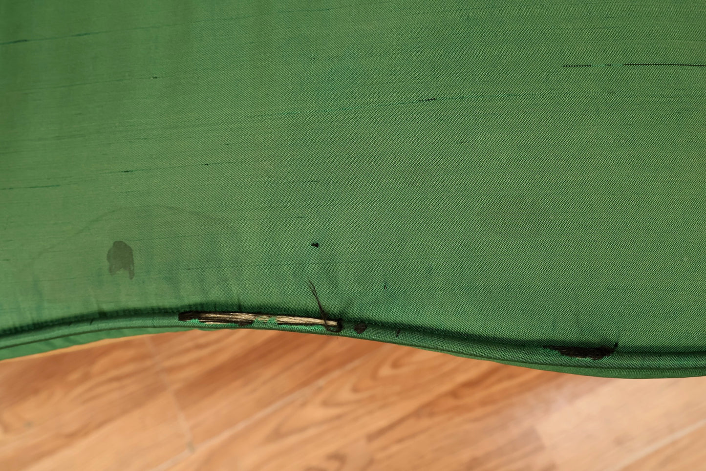 Provincial Emerald & Cane Accent Chair - ONLINE ONLY