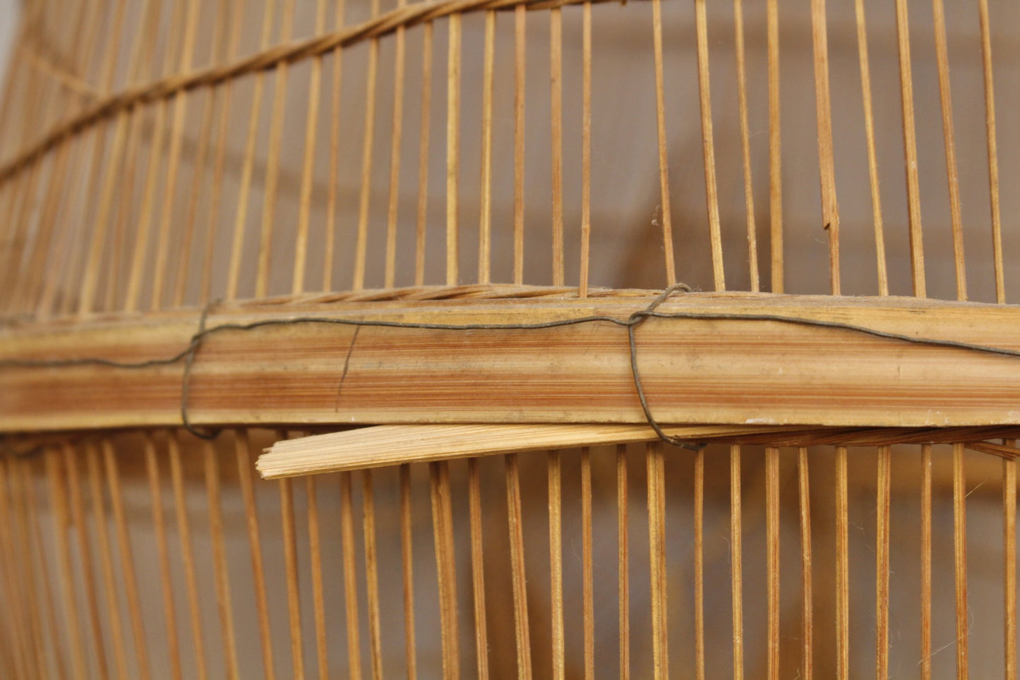 Antique Thai Fishing Basket