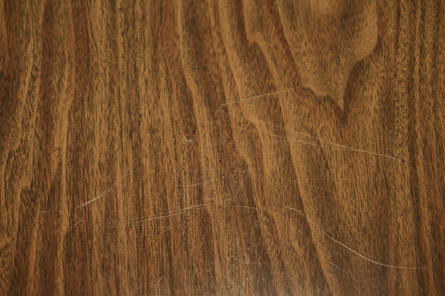 Mid Century Walnut & Laminate Stepback Table