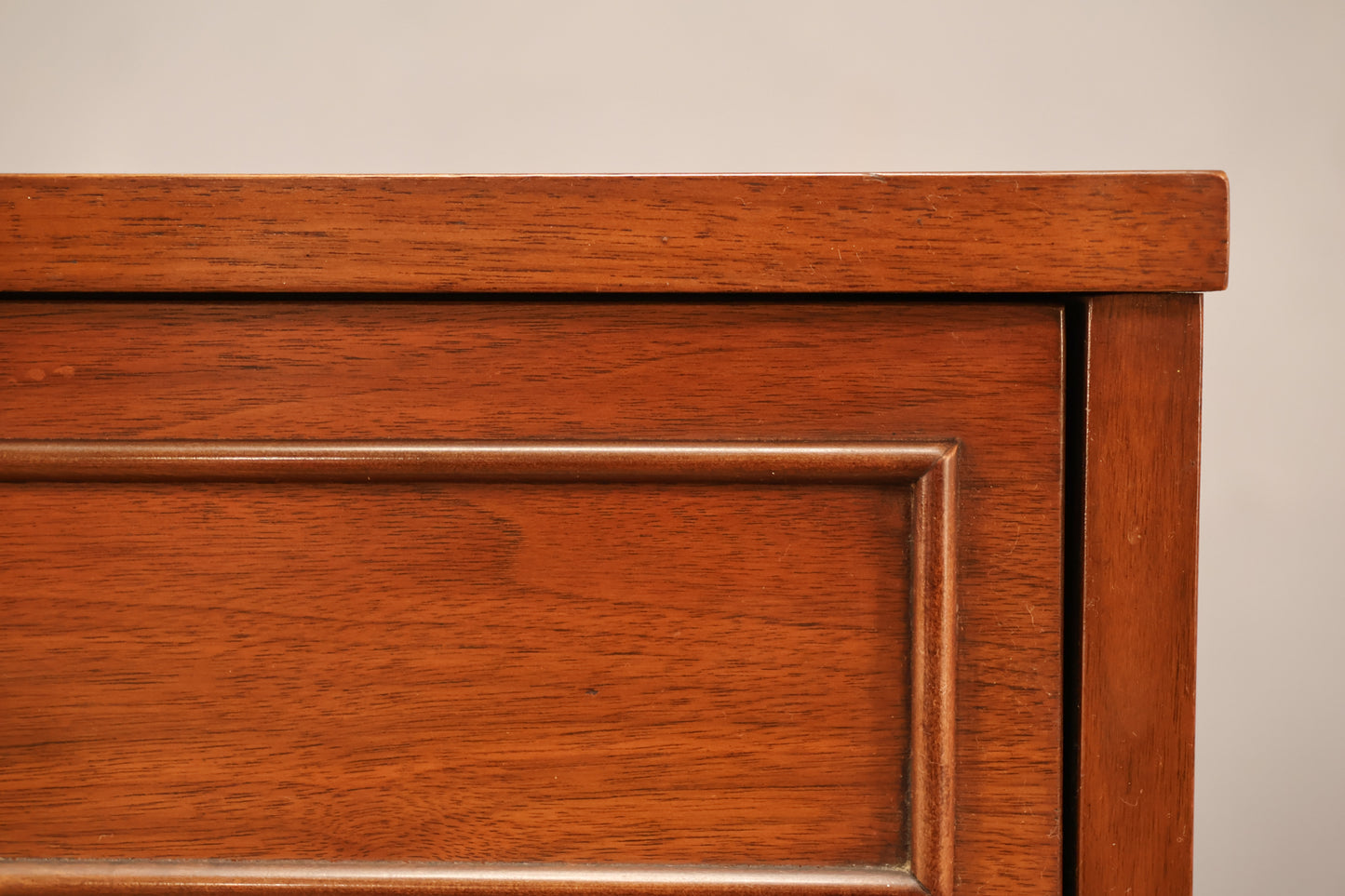 Classic Walnut 2-Drawer Nightstand