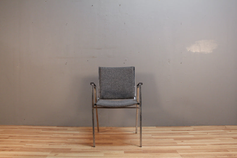 Gray discount tweed chair