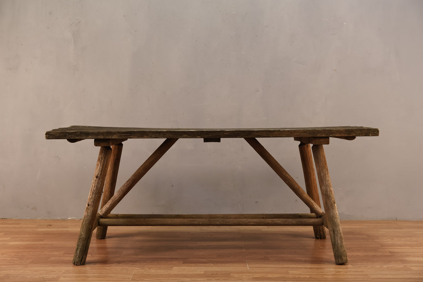 Large Walpole Firewood Dining Table - ONLINE ONLY