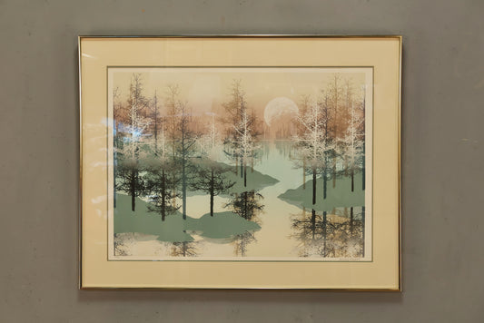 "Oak Waters" James Hagen Serigraph