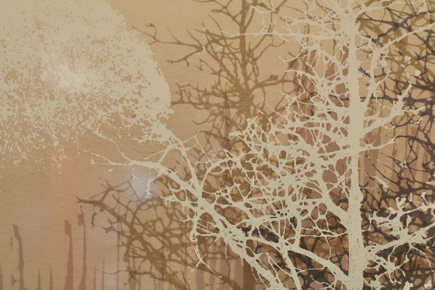 "Oak Waters" James Hagen Serigraph