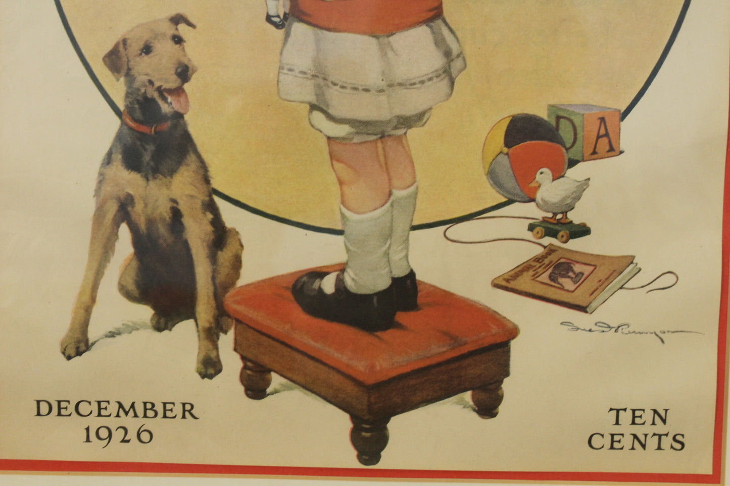 "People's Home Journal/The Birthday Times" Framed Art