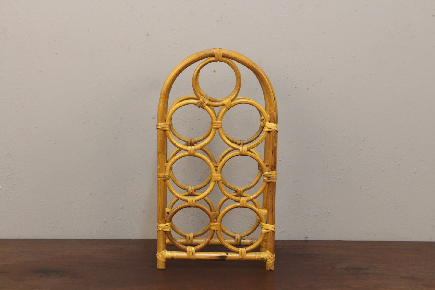 Small Bamboo Wine Rack