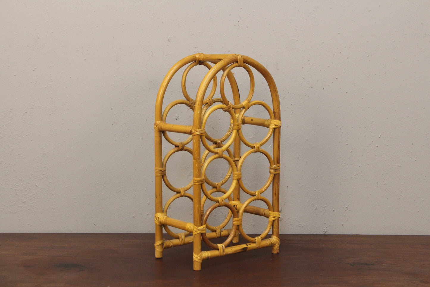 Small Bamboo Wine Rack