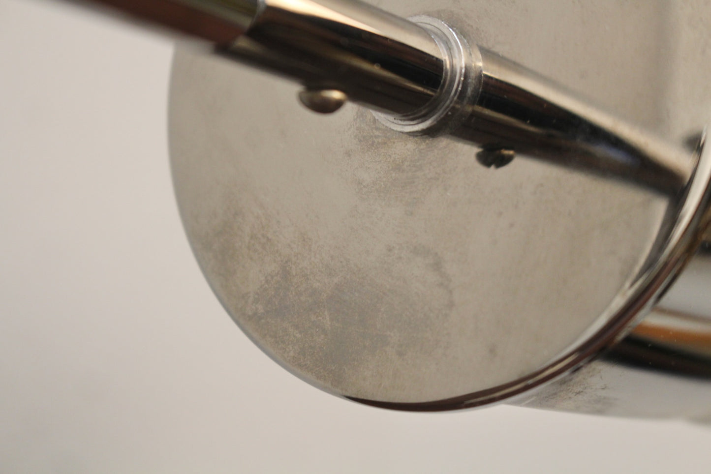 Walter Von Nessen Chrome Swing-Arm Table Lamp