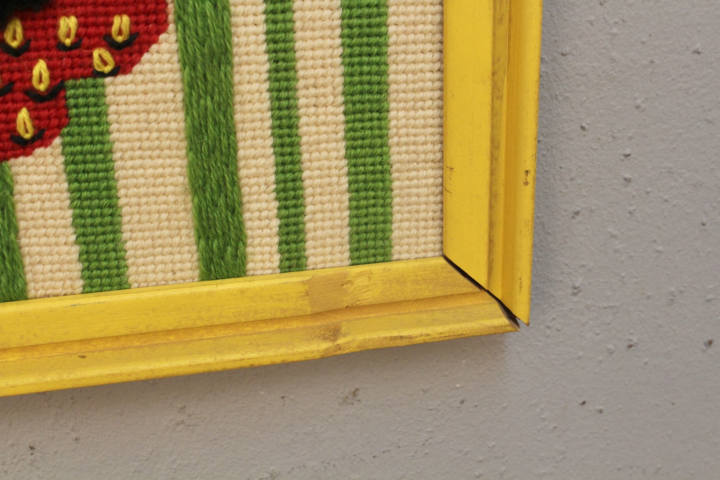 Retro "Posies" Needlepoint