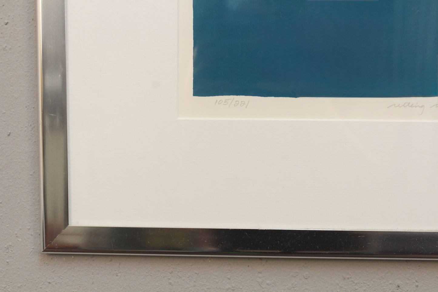 "Setting Sun" Calvin Jacob Libby Lithograph
