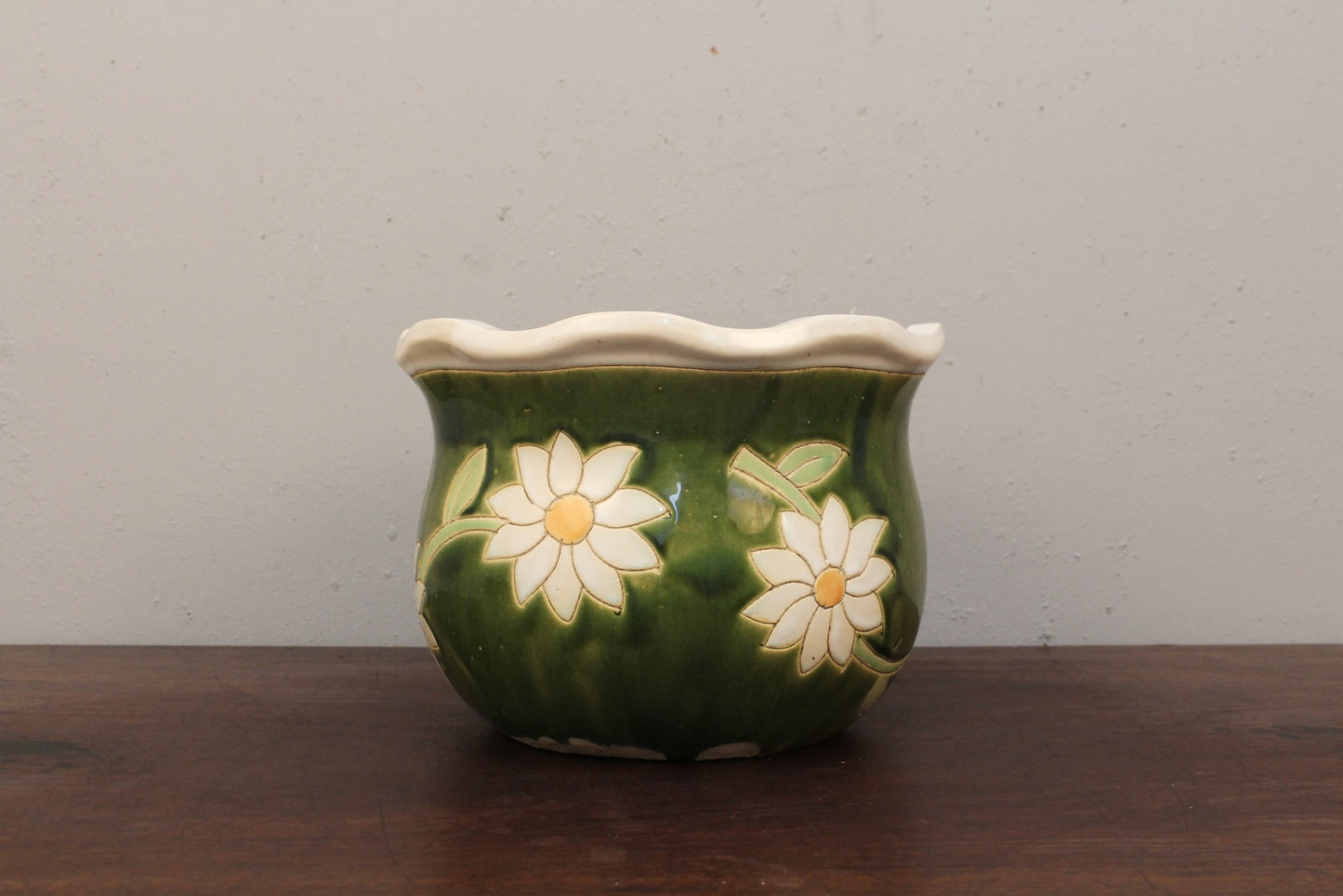 Ceramic Daisy Planter