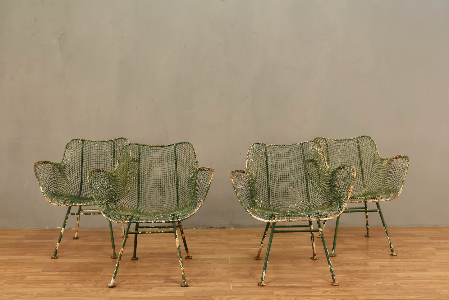 Russell Woodard "Sculptura" Iron Armchair - ONLINE ONLY
