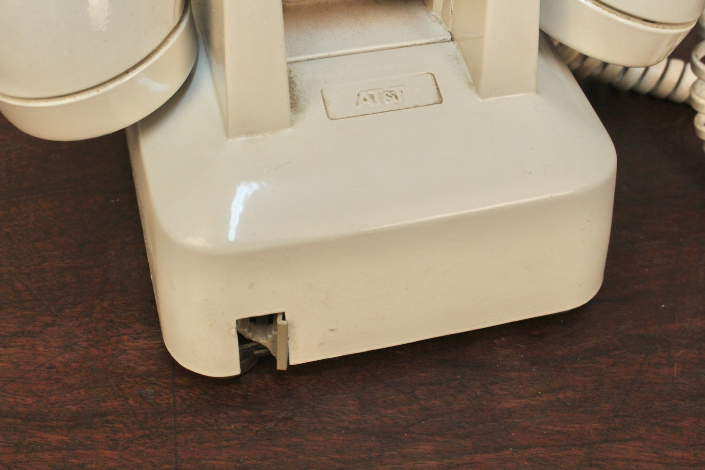 Eggshell Rotary Telephone