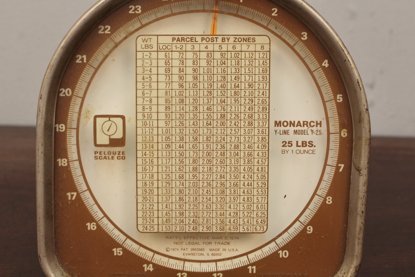 Pelouze Monarch Postal Scale