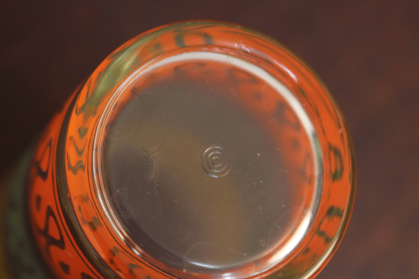 1960s Geometric Glassware Set