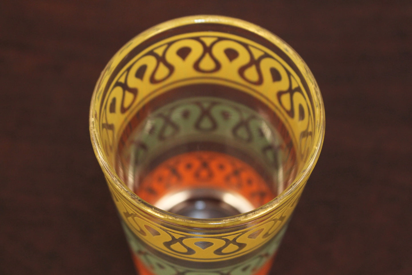 1960s Set of 4 Geometric Glasses