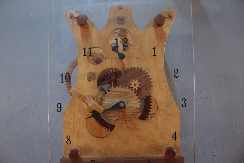 Acrylic & Wood Prop Wall Clock – ONLINE ONLY